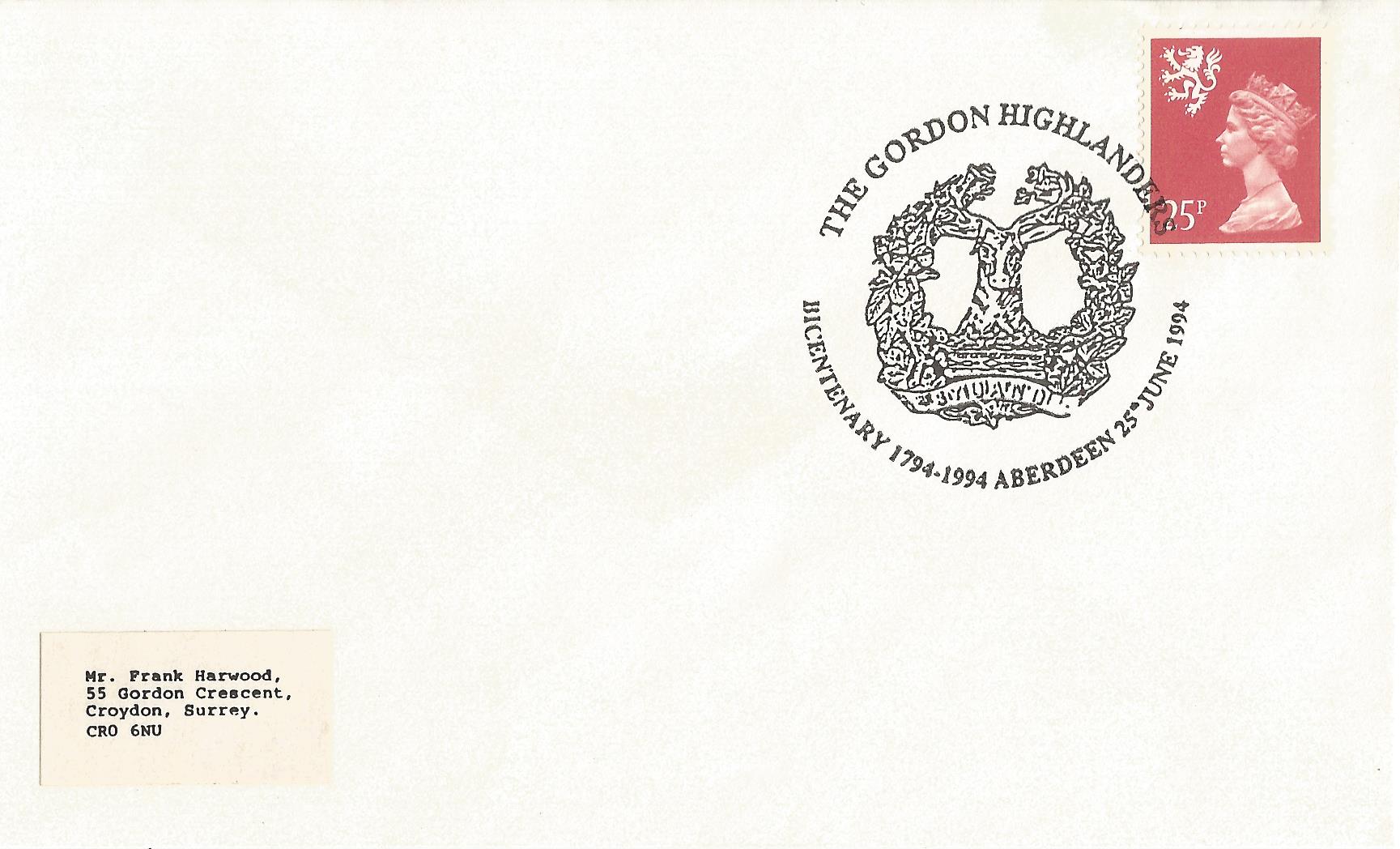 The Gordon Highlanders Bicentenary 1794-1994 Aberdeen_9223