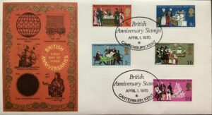 British Anniversary Stamps Canterbury Kent_1236