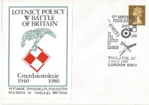 40th Anniversary Polish Air Force in the Battle of Britain Philapol 80' London SW17_4299