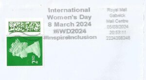 International Women's Day 8 March 29024 #WD2024 #inspireinclusion
