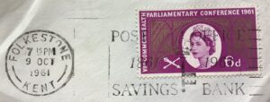 Post Office 1861 1961 Savings Bank_GS 343