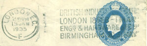 British Industries Fair London 18 Feb-1 Mar Eng & Hardware Secn Birmingham 20-31 May_GS 81