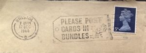 Please Post Cards In Bundles_GS 1194