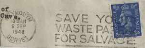 Save Your Waste Paper For Salvage_ GS 159