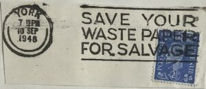 Save Your Waste Paper For Salvage_ GS 159