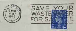 Save Your Waste Paper For Salvage_ GS 159
