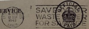 Save Your Waste Paper For Salvage_ GS 159