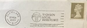 Thomson Local Directories Now With Postcodes_GS 3356