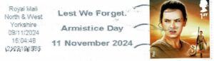Lest We Forget Armistice Day 11 November 2024