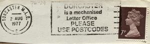 Doncaster is a Mechanised Letter Office Please Use Postcodes_GS 2885