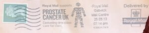 Royal Mail Supports  Prostate Cancer UK Delivering First Class Care For Men