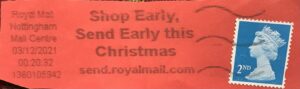 Shop Early Send Early this Christmas sendroyalmail.com