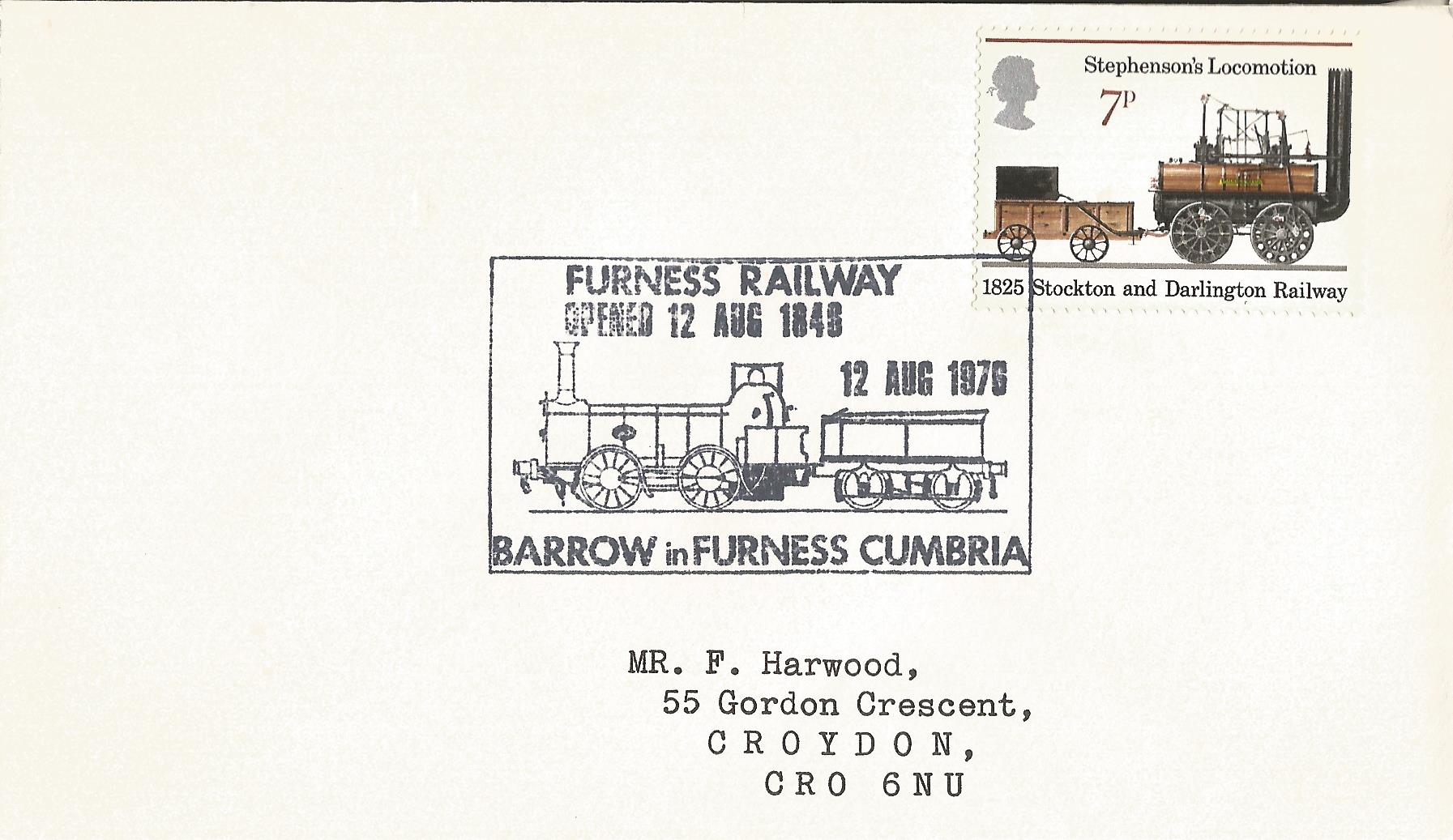 Furness Railway Opened 12 Aug 1846 Barrow in Furness Cumbria_3086