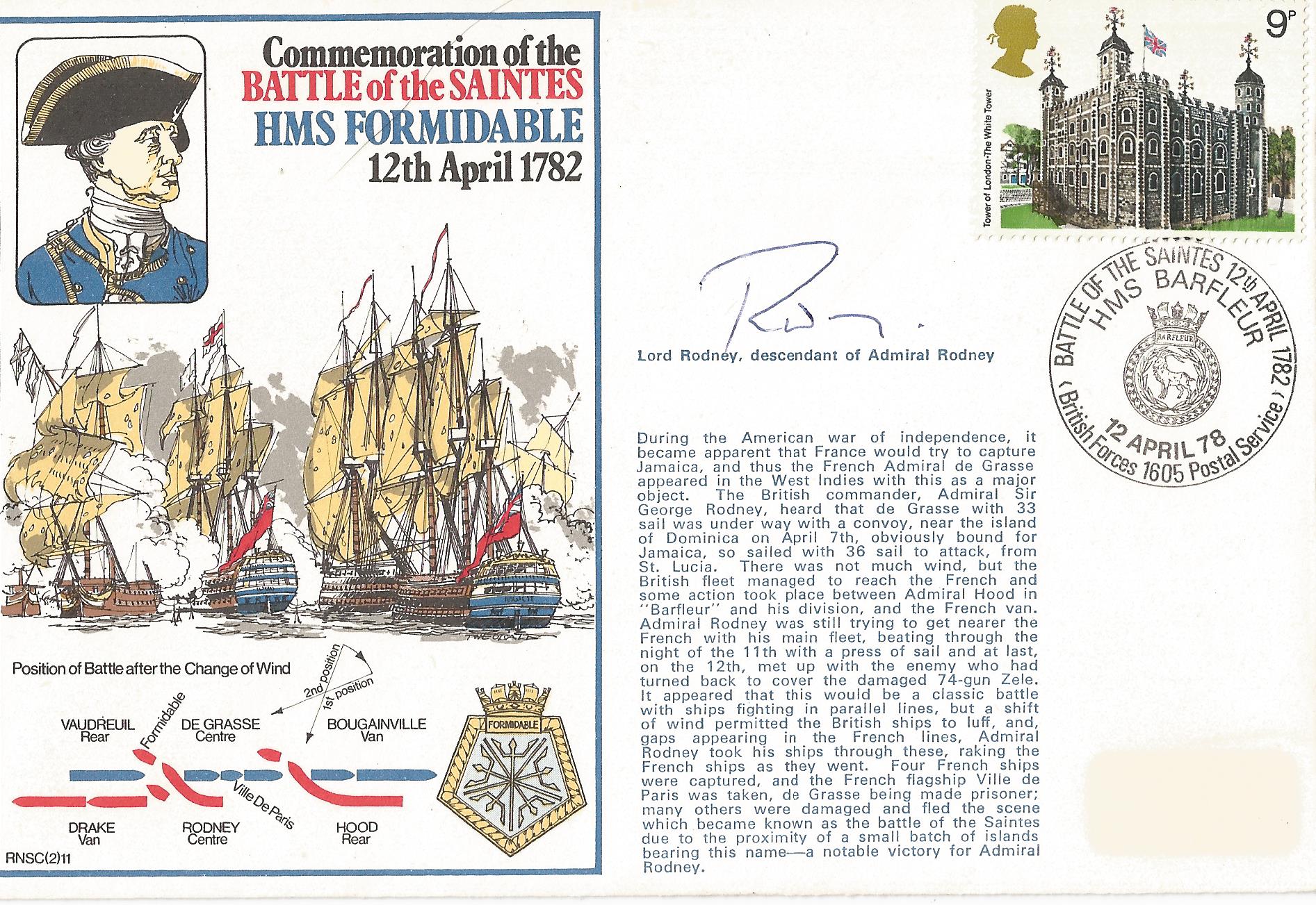 Battle of the Saintes 12 April 1782 HMS Barfleur BFPS_3489