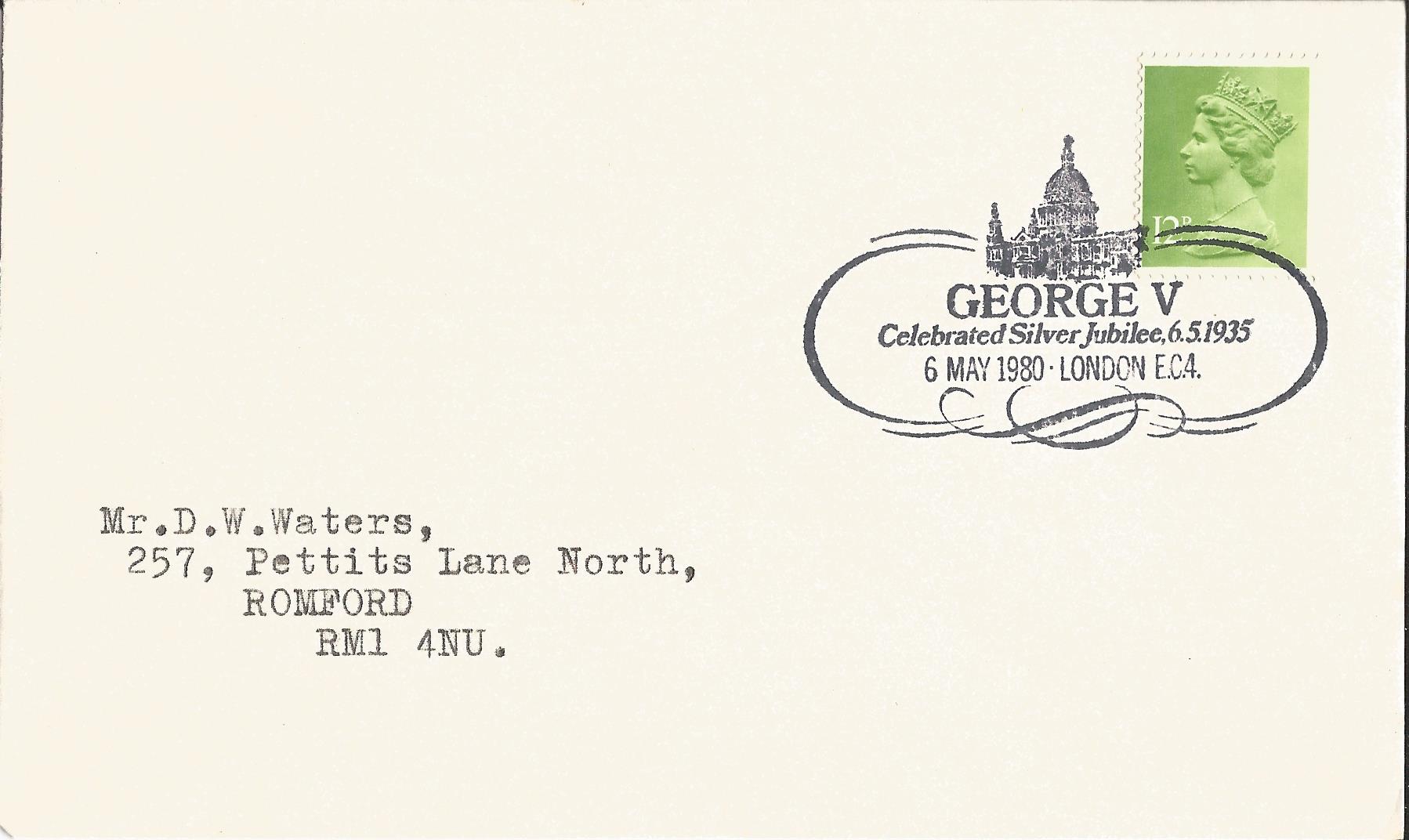George V Celebrated Silver Jubilee 6.5.1935 London_A4198