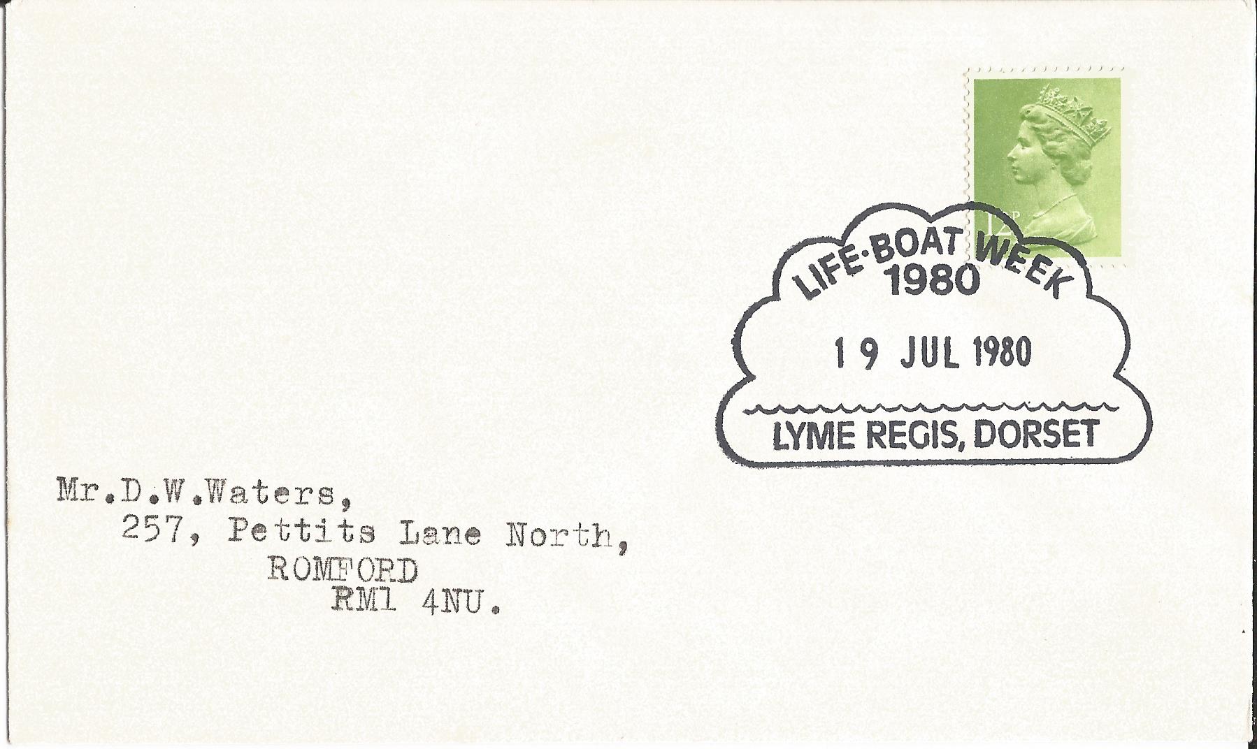Life Boat Week 1980 Lyme Regis Dorset_4328