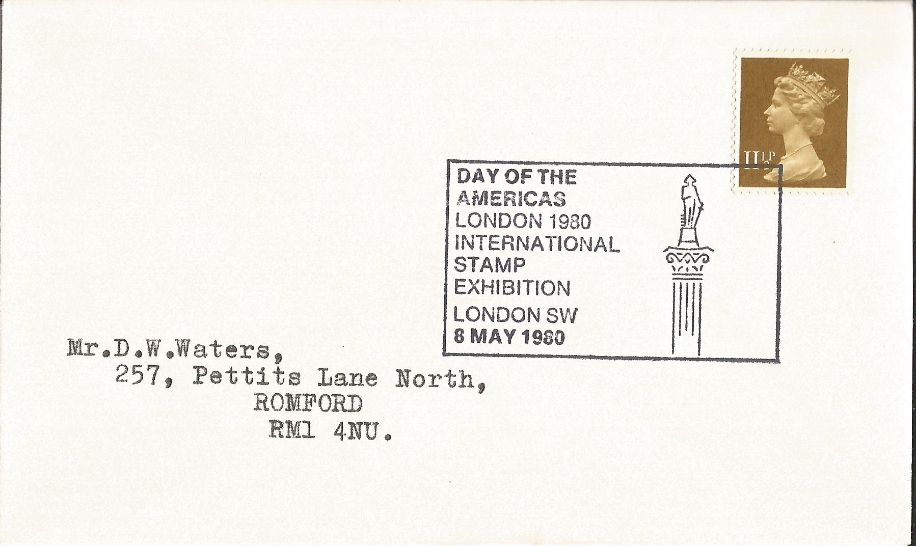 London 1980 International Stamp Exhibition Day of The Americas London_4201