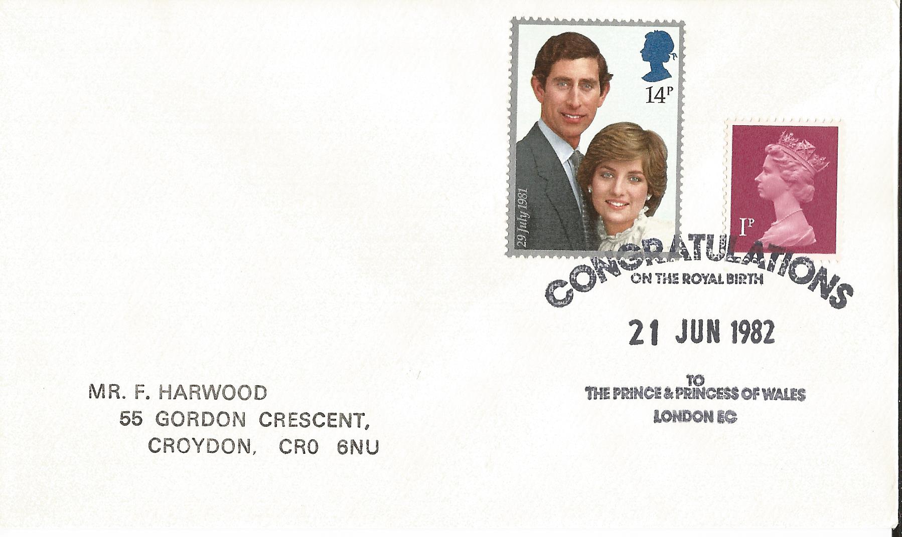 Congratulations on the Royal Birth to The Prince & Princess of Wales London_5248