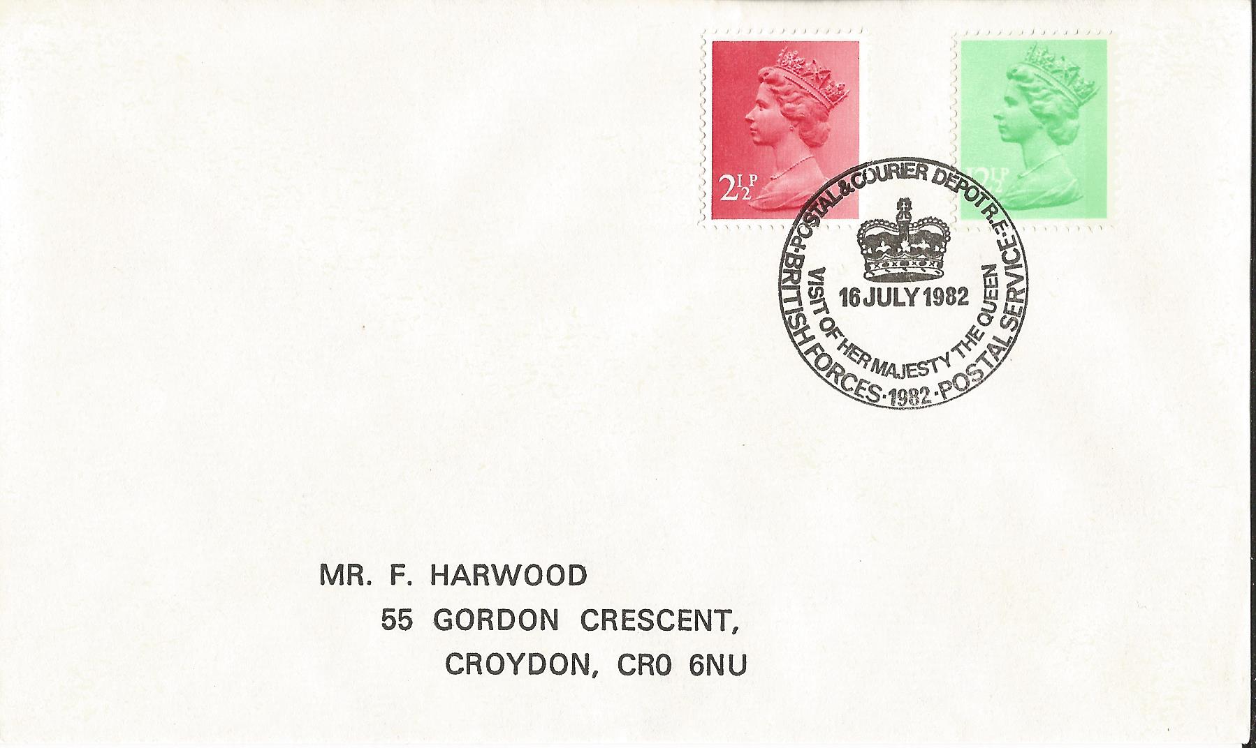 Postal & Courier Depot RE Visit of Her Majesty the Queen BFPS_5293