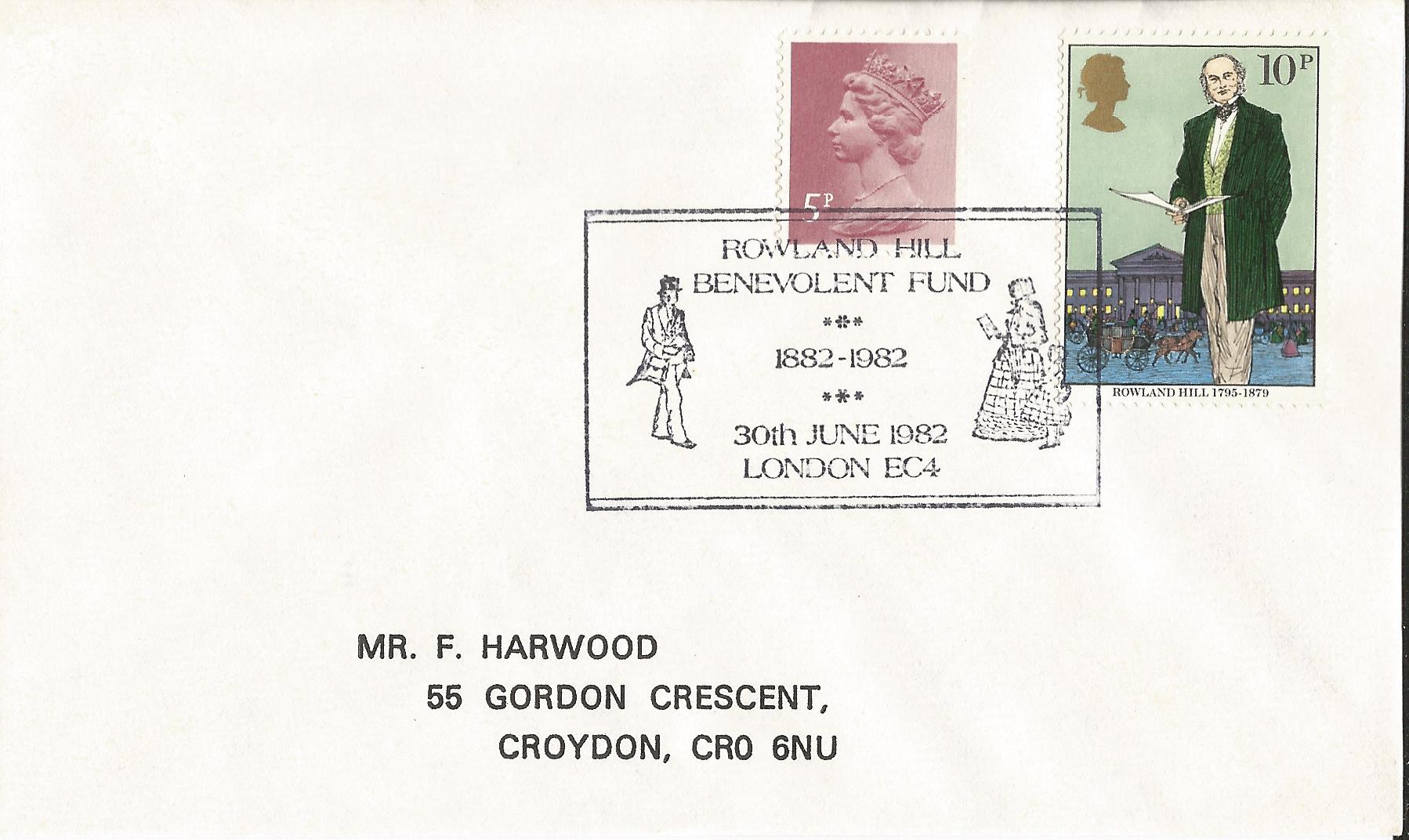 Rowland Hill Benevolent Fund 1882-1982 London_5262