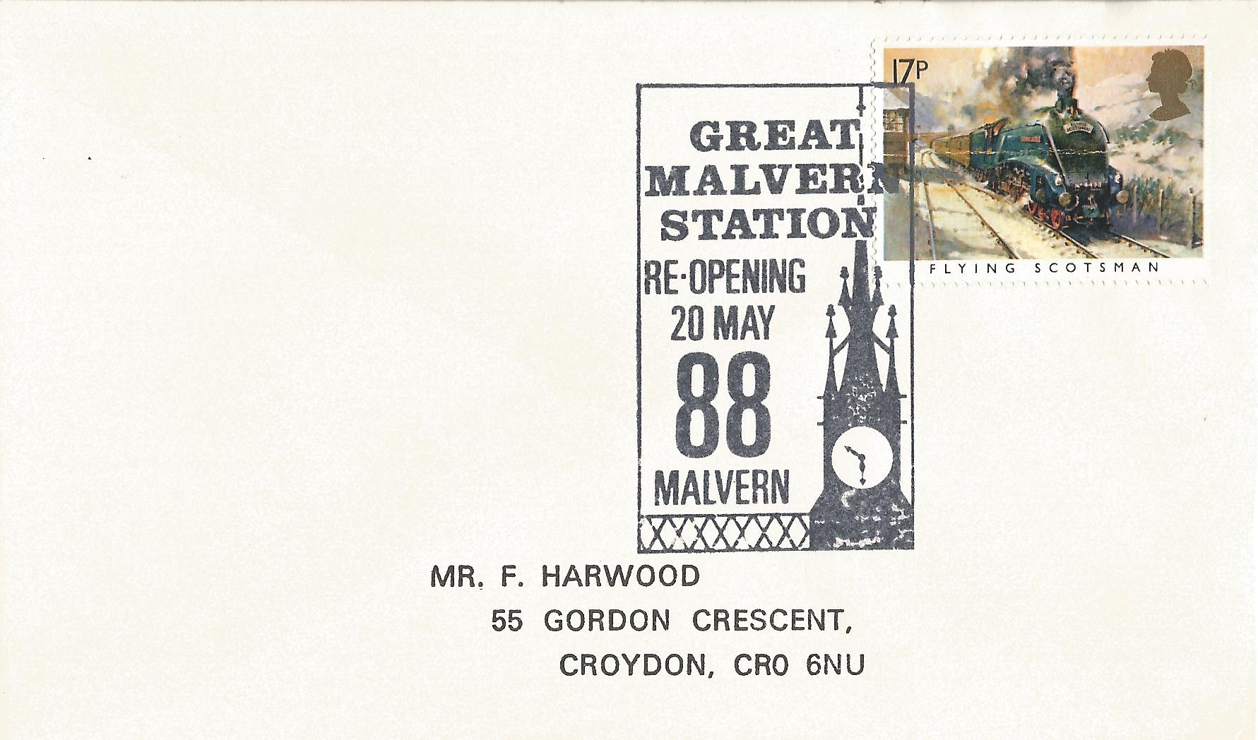 Great Malvern Station Re-Opening Malvern_7202