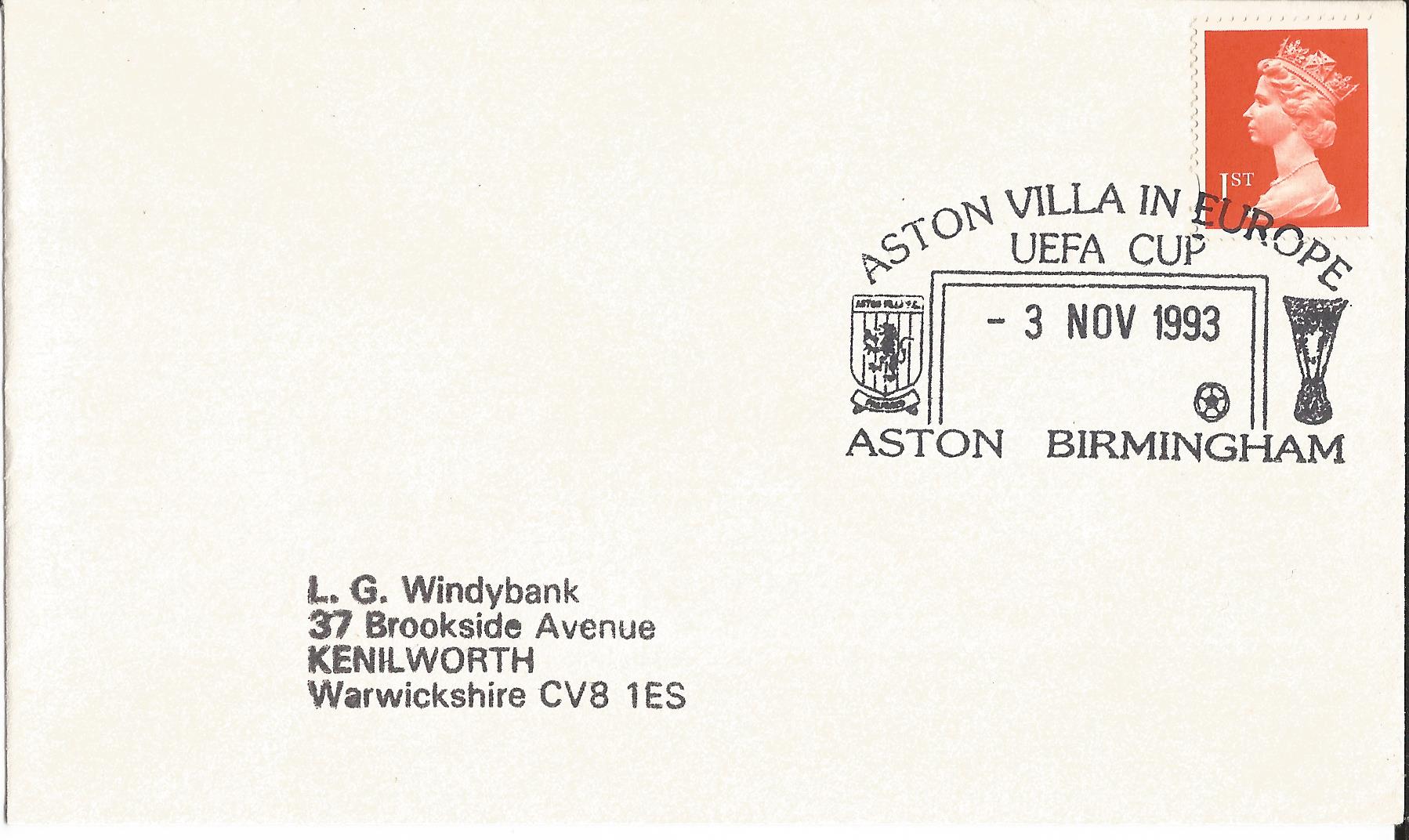 Aston Villa in Europe UEFA Cup Aston Birmingham_8995
