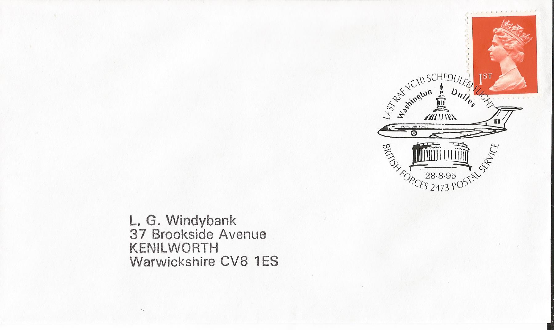 Last RAF VC10 Scheduled Flight Washington Duties BFPS_9732