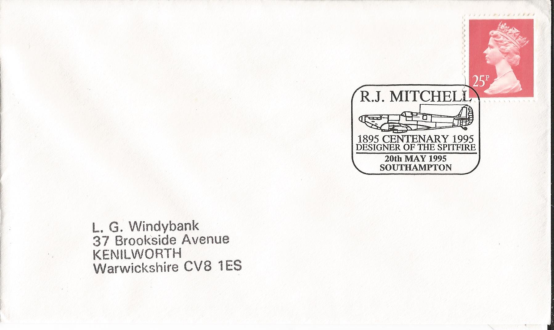 R J Mitchell 1895 Centenary 1995 Designer of the Spitfire Southampton_9616