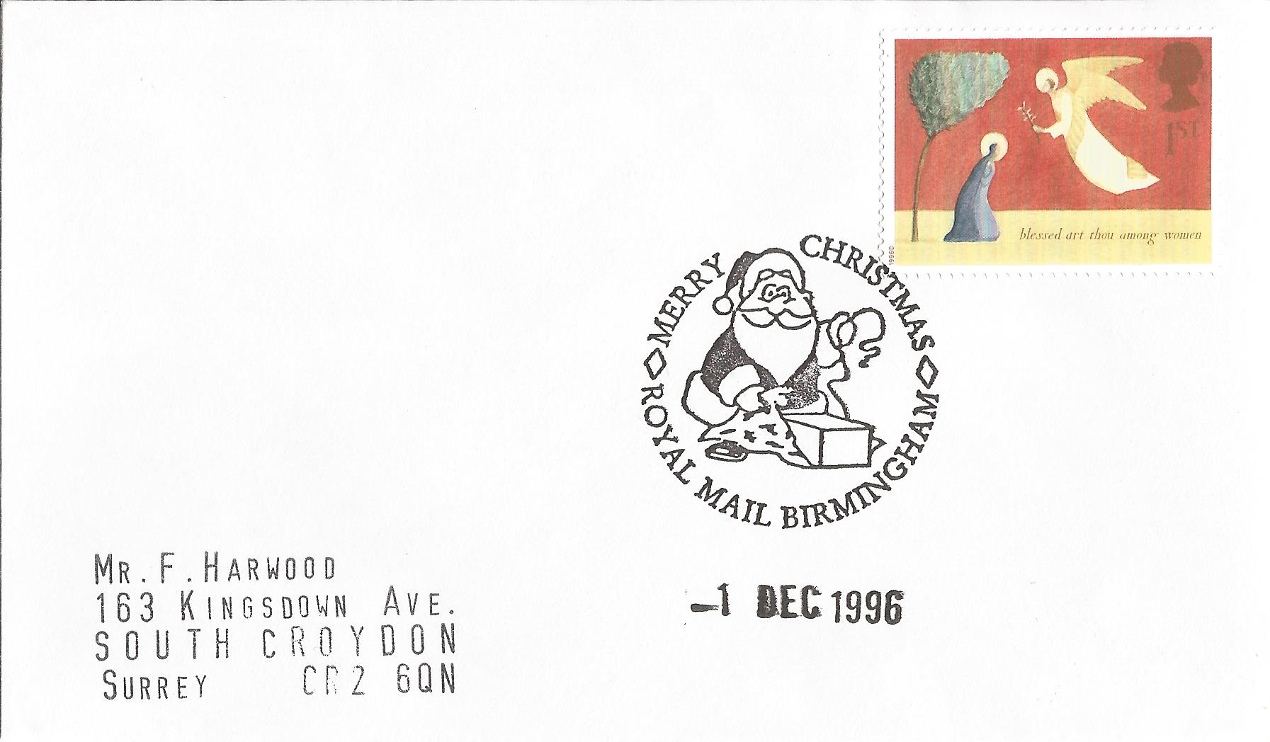 Merry Christmas Royal Mail Birmingham_10385