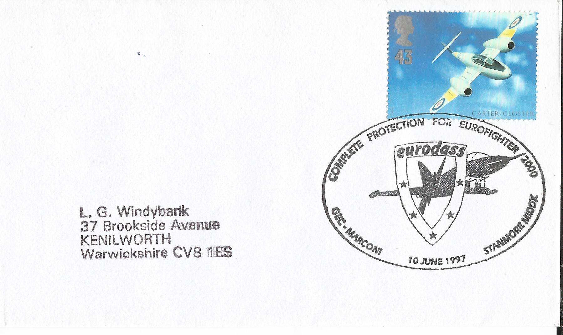 Complete Protection for Eurofighter 2000 eurodass GEC Marconi Stanmore Middx_10613