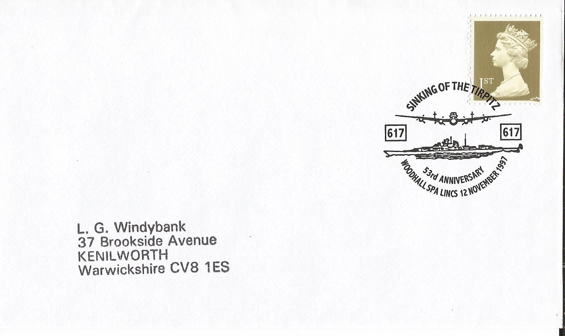 Sinking of The Tirpitz 53rd Anniversary 617 Woodhall Spa Lincs_10837