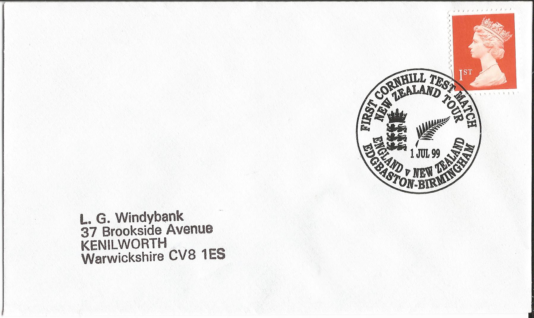 First Cornhill Test Match New Zealand Tour England v New Zealand Edgbaston Birmingham_11928