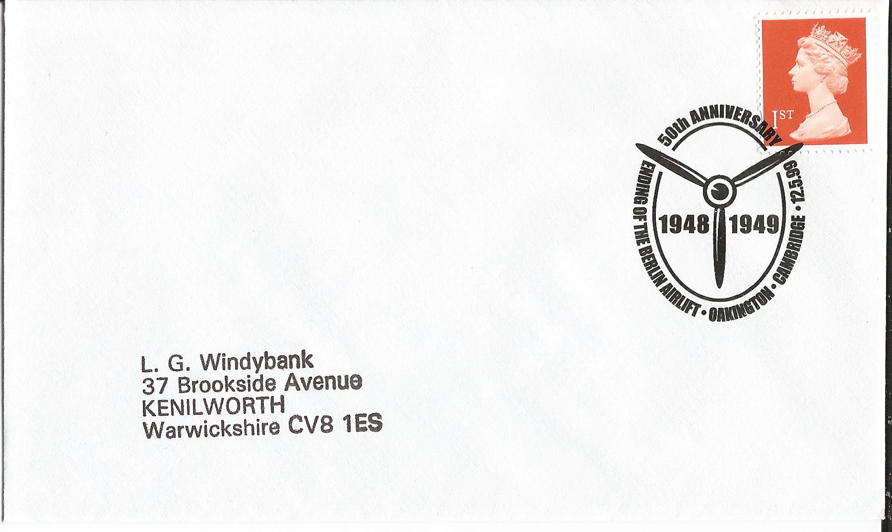 50th Anniversary Ending of the Berlin Airlift Oakington Cambridge_11807