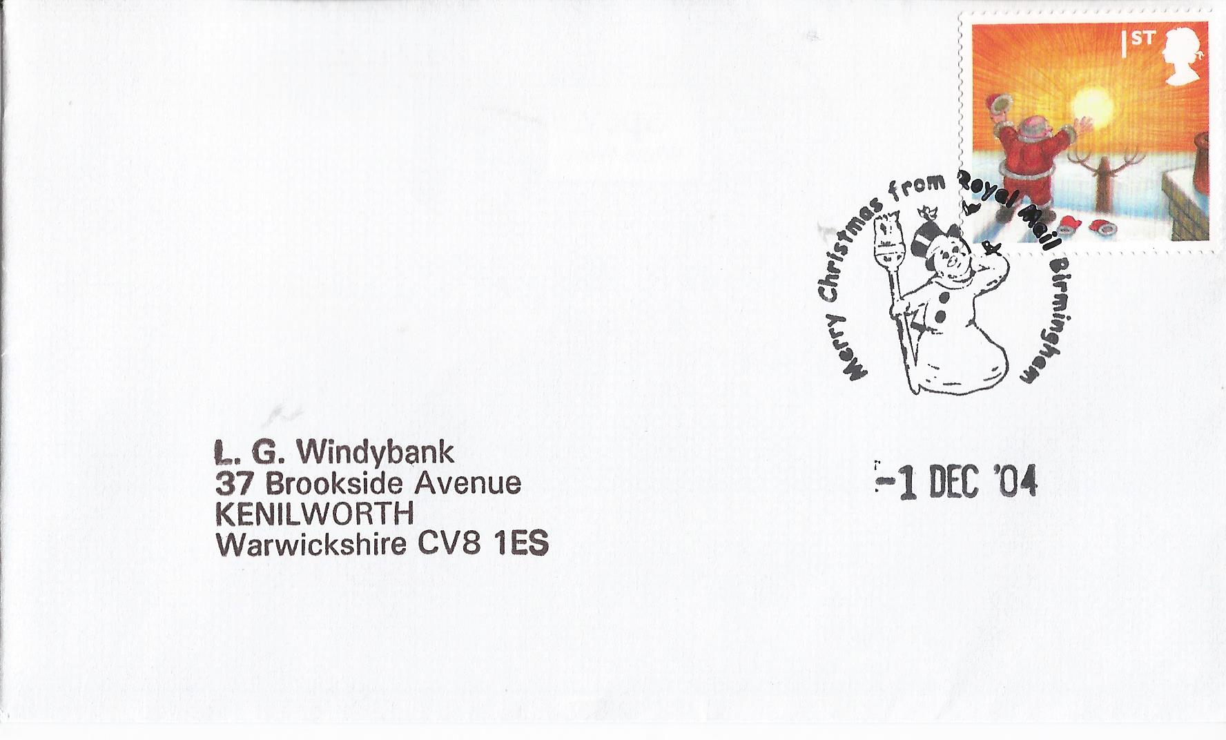 Merry Christmas from Royal Mail Birmingham_