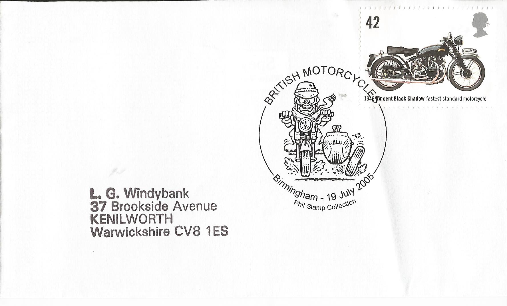 British Motorcycles Phil Stamp Collection Birmingham