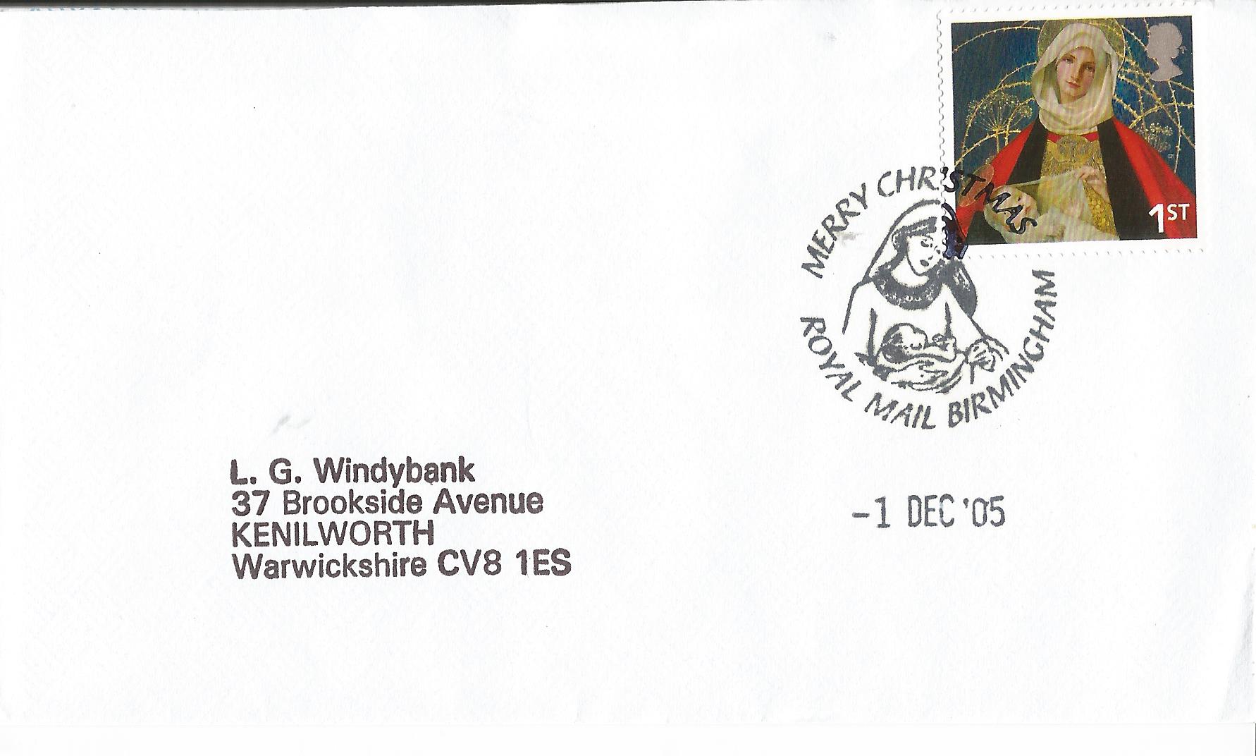 Merry Christmas Royal Mail Birmingham_15715
