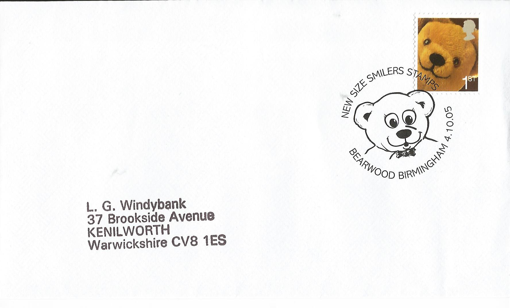 New Size Smilers Stamps Bearwood Birmingham