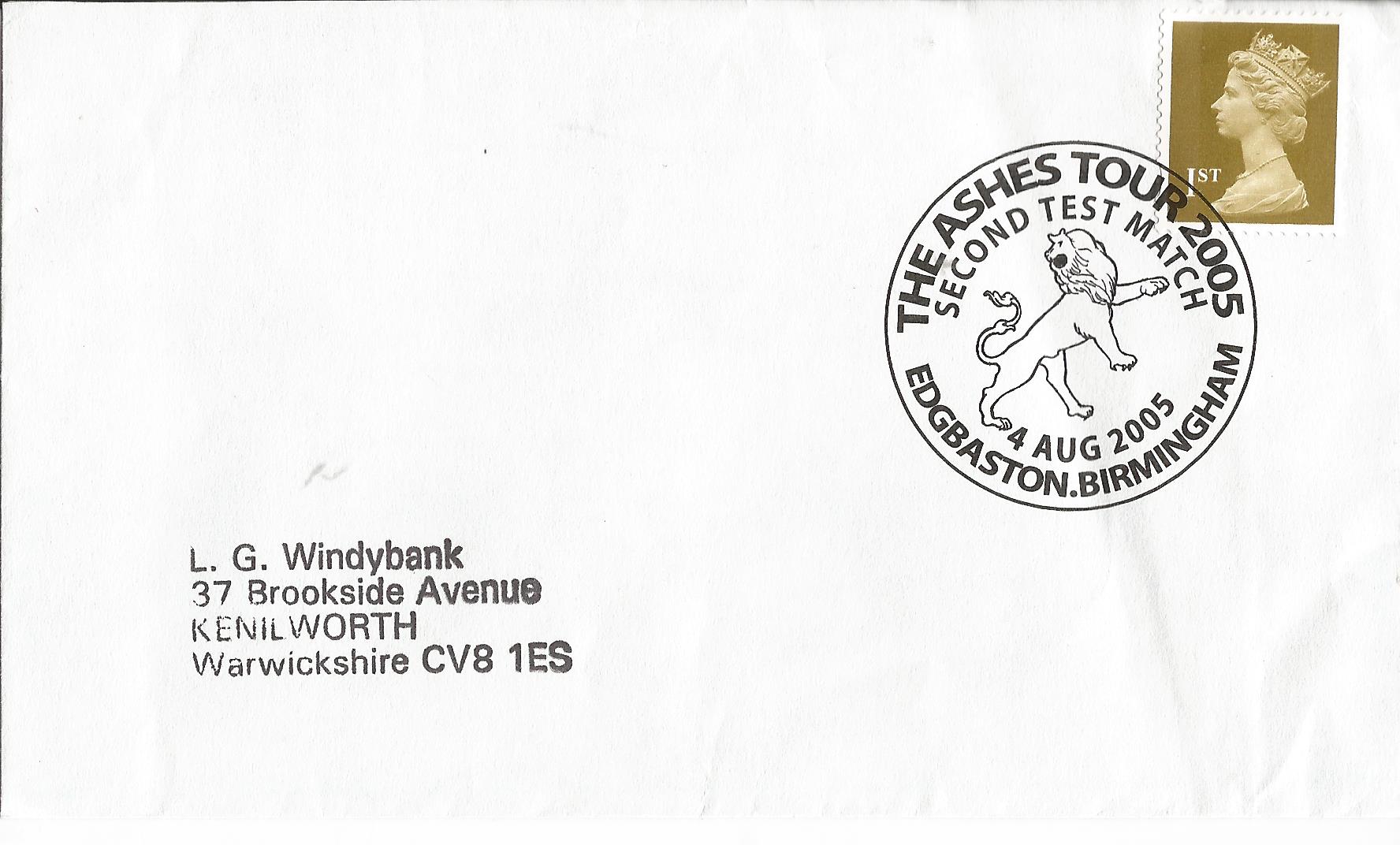 The Ashes Tour 2005 Second Test Match Edgbaston Birmingham