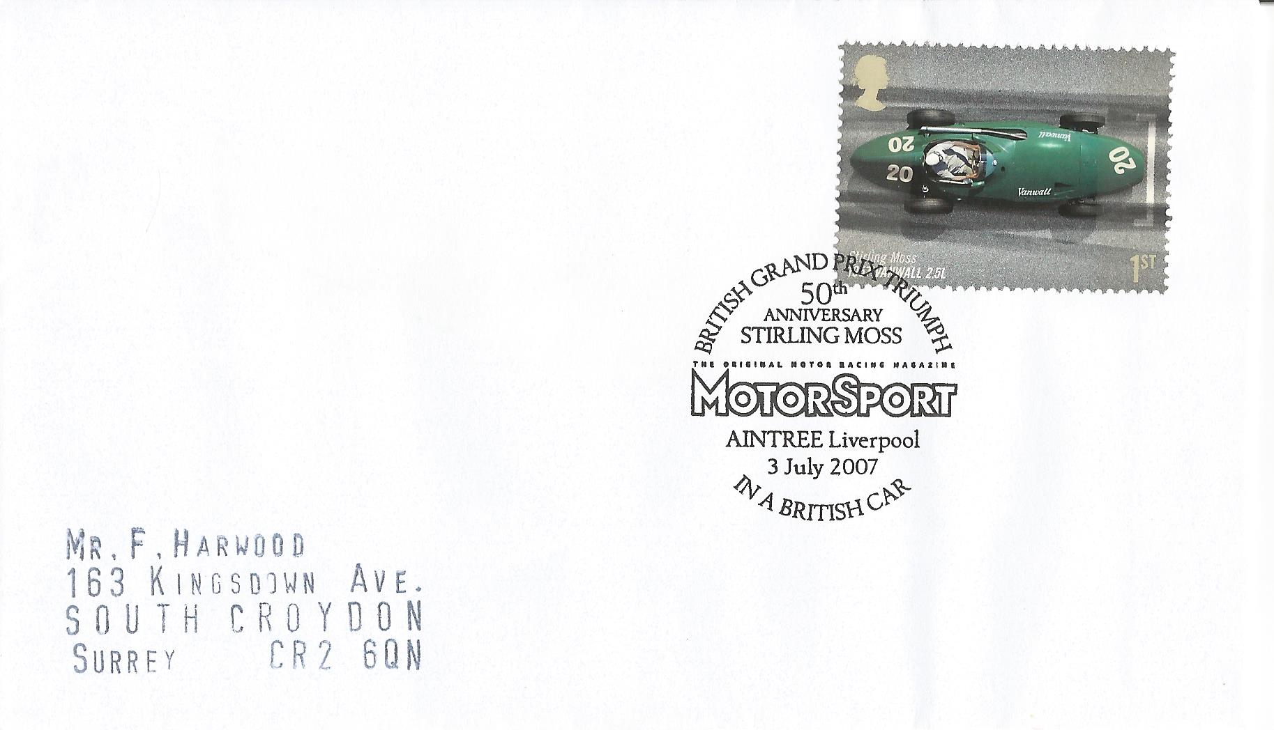 British Grand Prix Triumph in a British Car 50th Anniversary Stirling Moss The Original Motor Racing Magazine Motor Sport Aintree Liverpool_16400