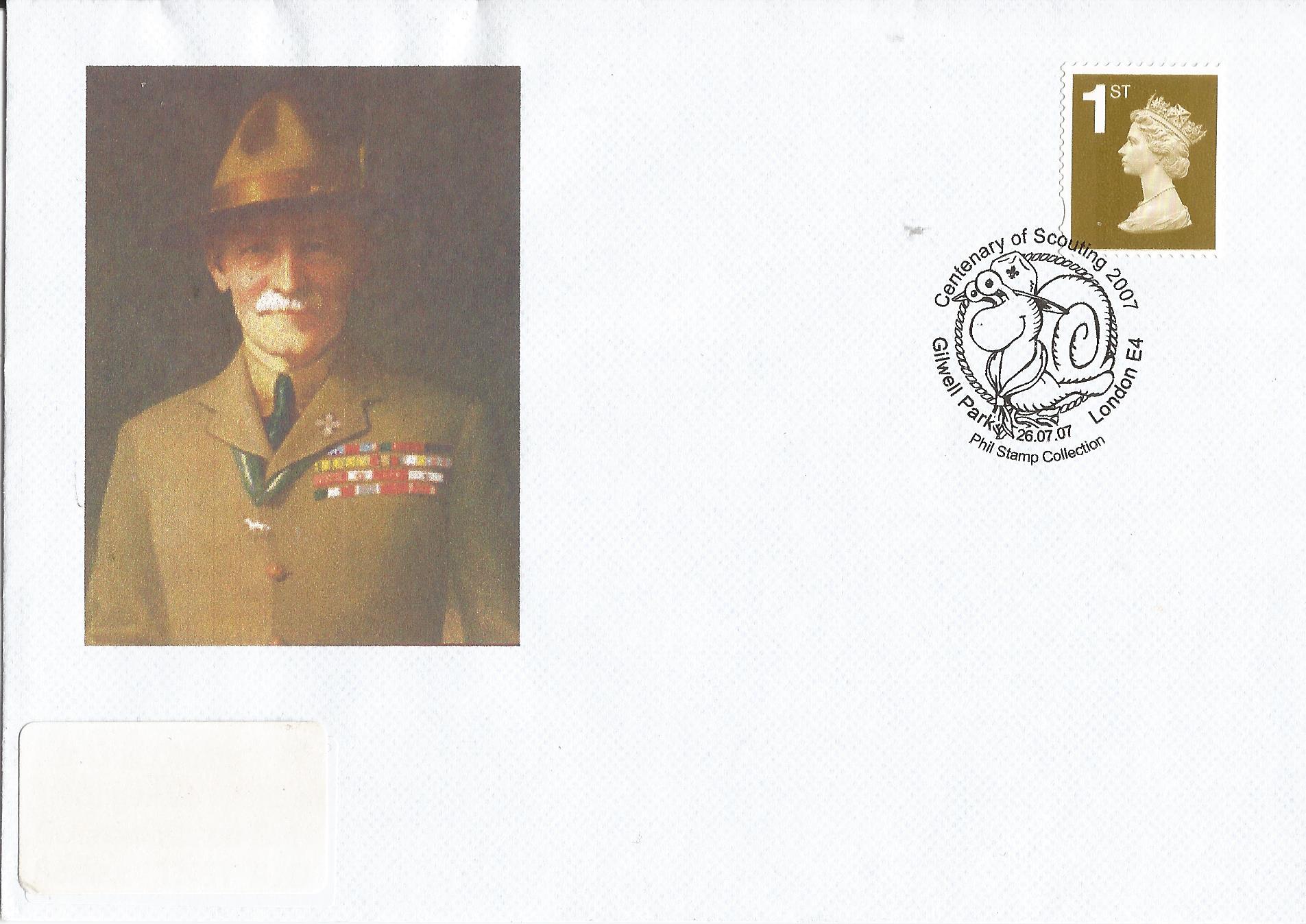 Centenary of Scouting 2007 Phil Stamp Collection Gilwell Park London