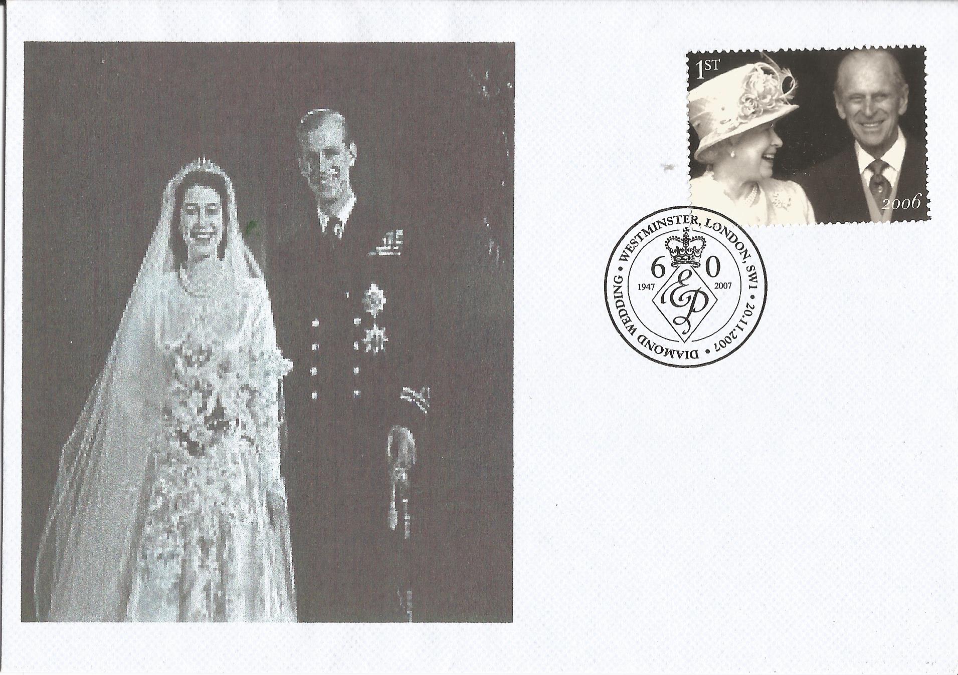 Diamond Wedding  60 1947 2007 E P Westminster London