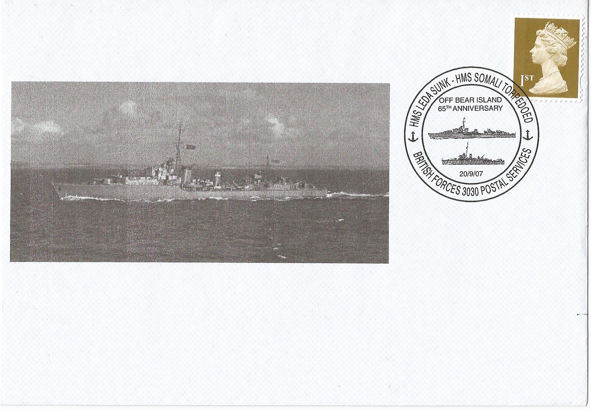 HMS Leda Sunk HMS Somali Torpedoed off Bear Island BFPS 1