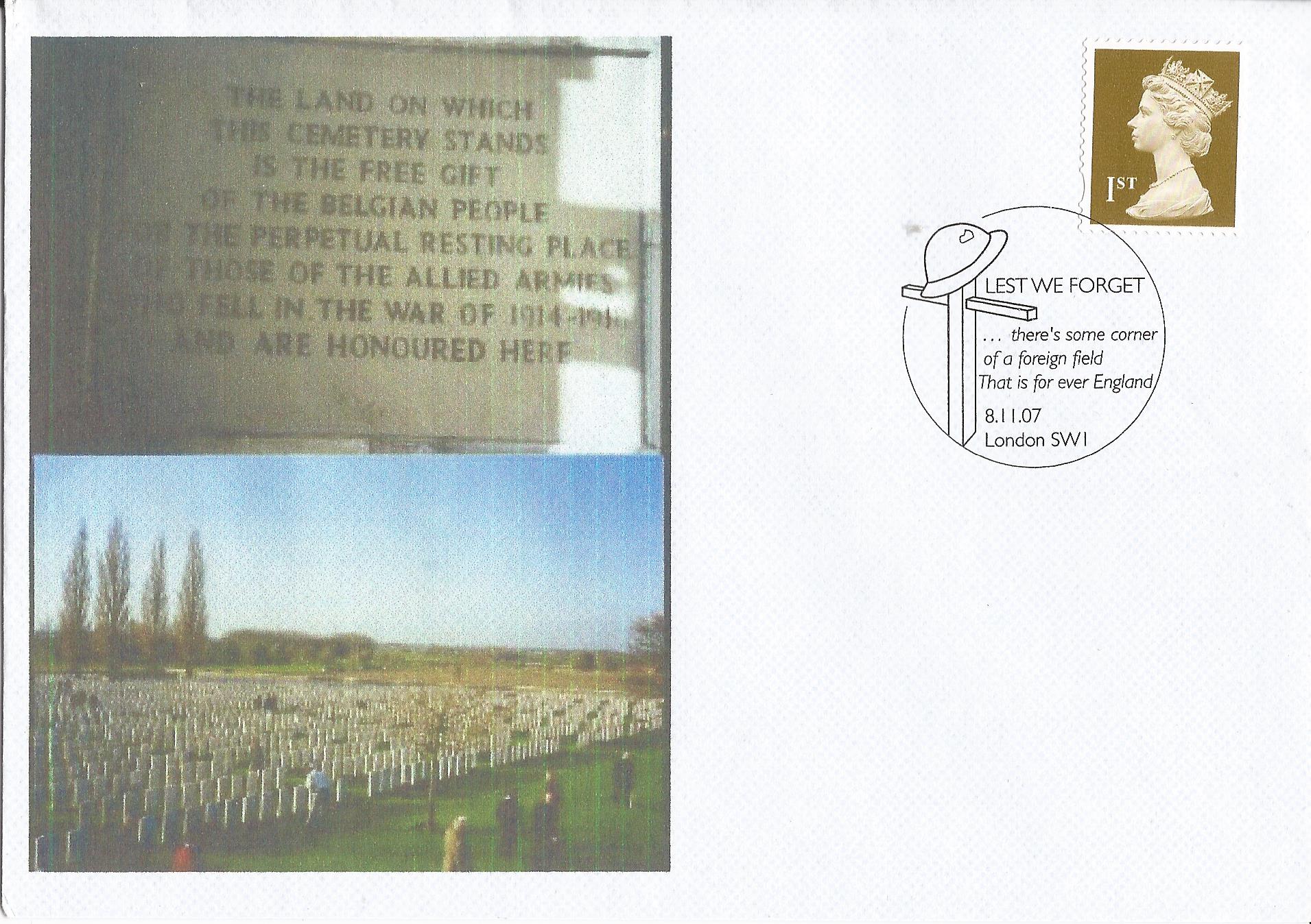 Lest We Forget there's some corner of a foreign field That is forever England London