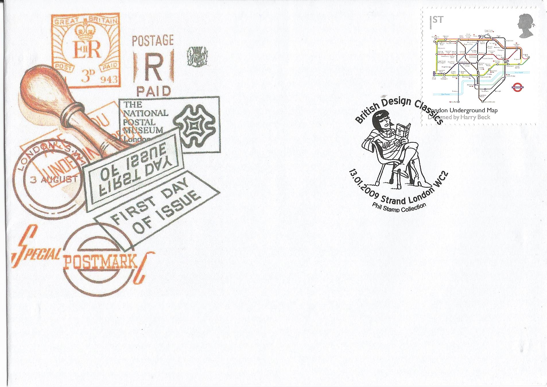 British Design Classics Phil Stamp Collection Strand London_17014