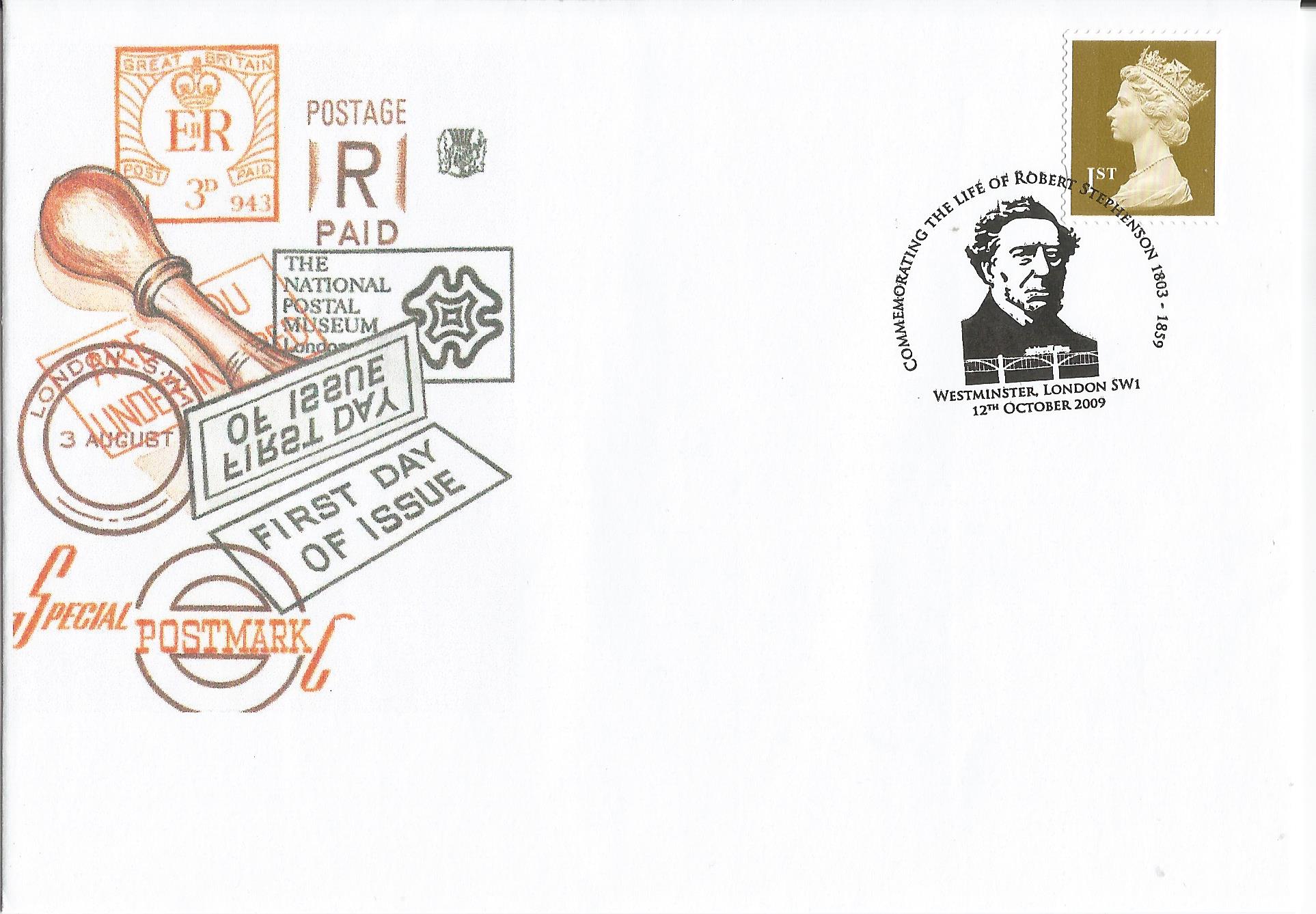 Commemorating The Life of Robert Stephenson 1803-1859 Westminster London_17309
