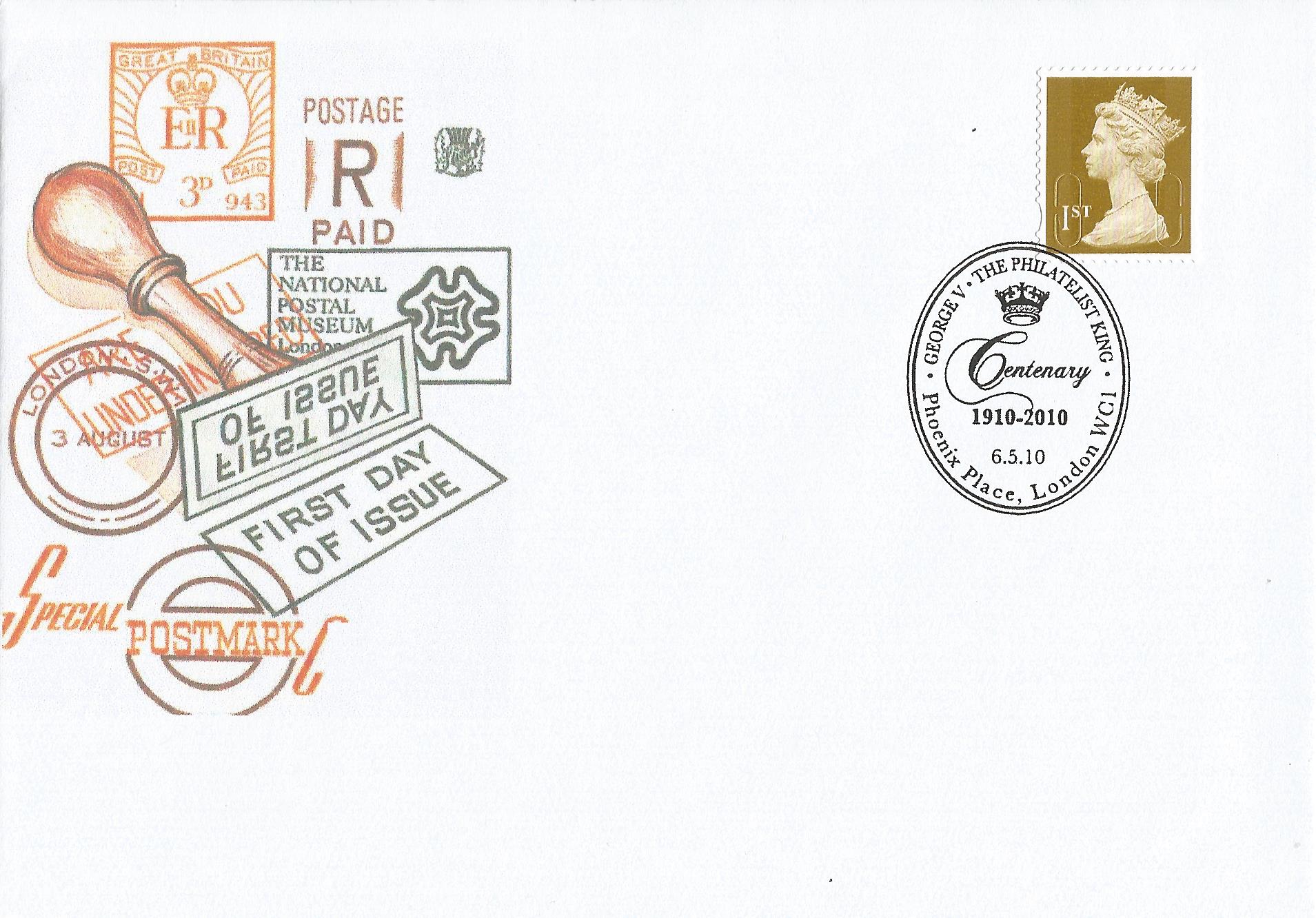 Centenary 1910-2010 George V The Philatelist King Phoenix Place London_17500