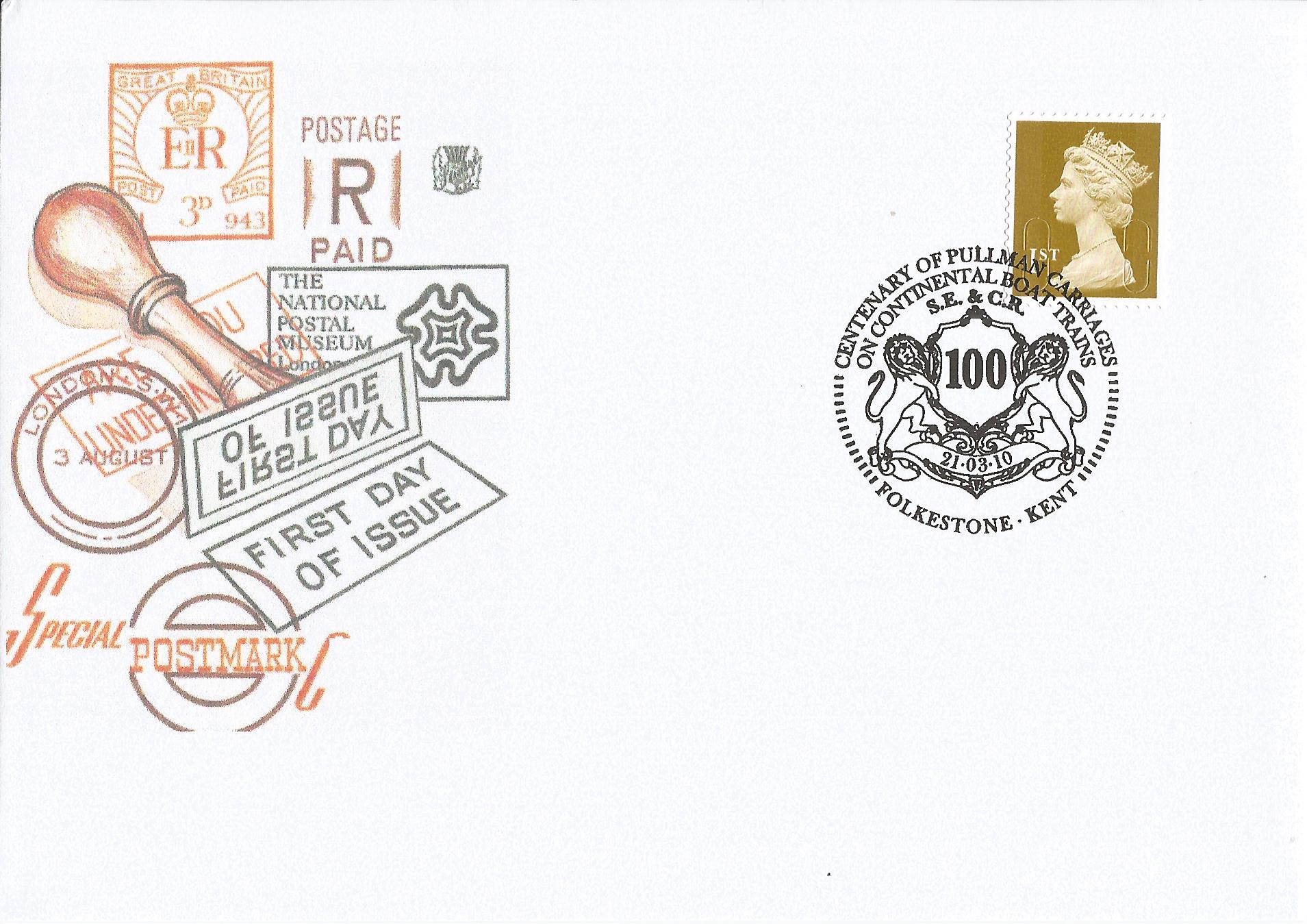 Centenary of Pullman Carriages on Continental Boat Trains S.E. &C.R. Folkestone Kent_17452