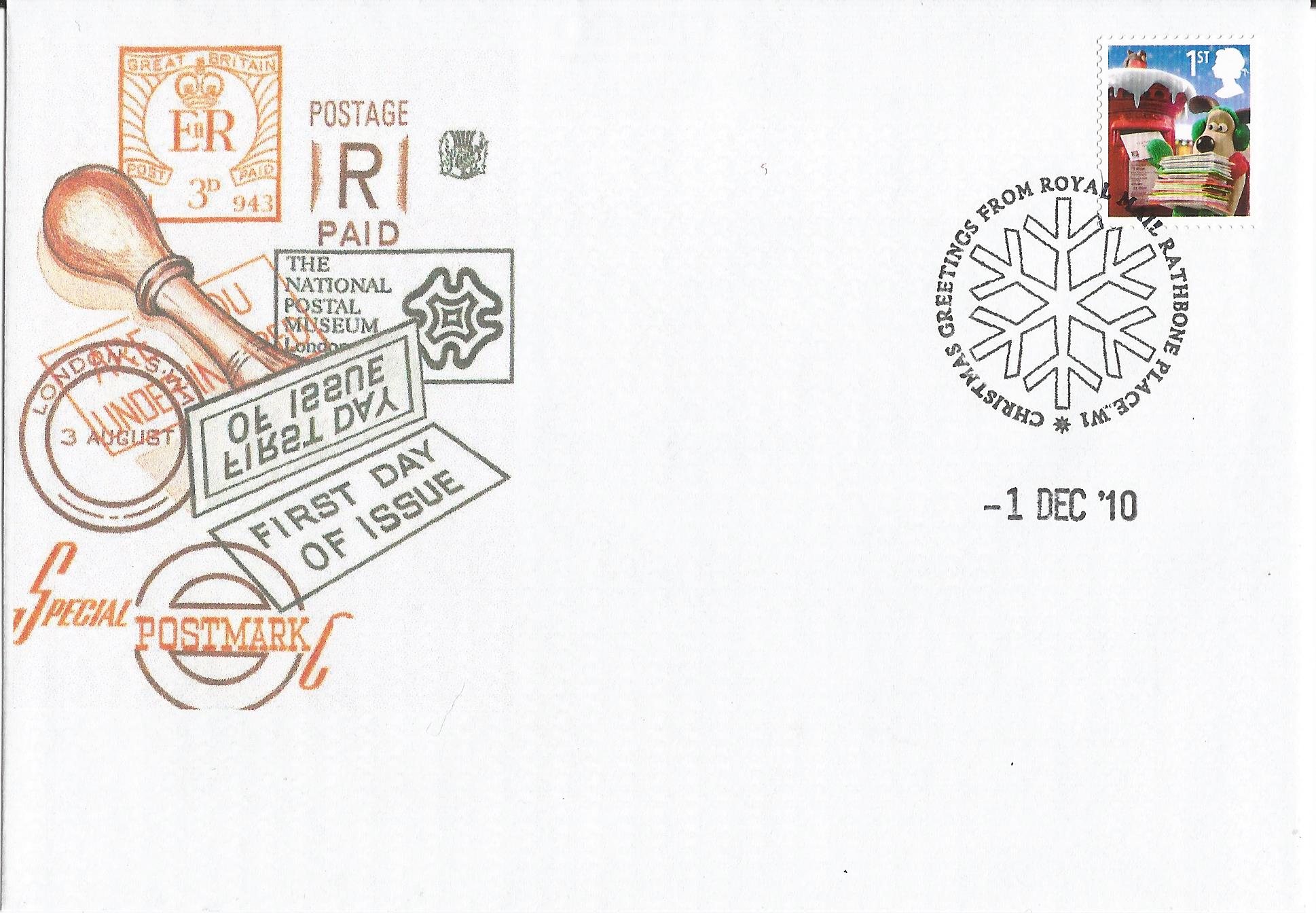 Christmas Greetings from Royal Mail Rathbone Place W1_17697