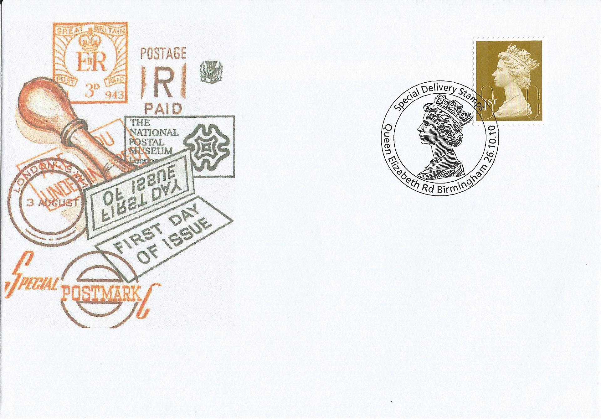 Special Delivery Stamps Queen Elizabeth Rd Birmingham_17667