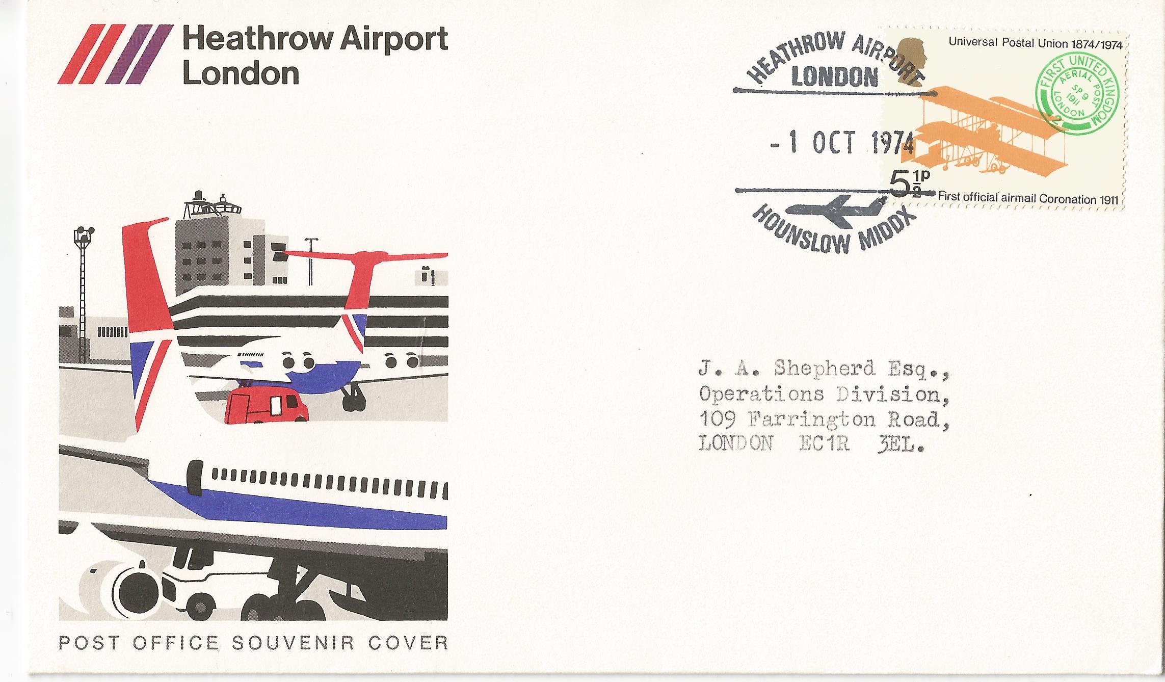 Heathrow Airport London Hounslow Middx